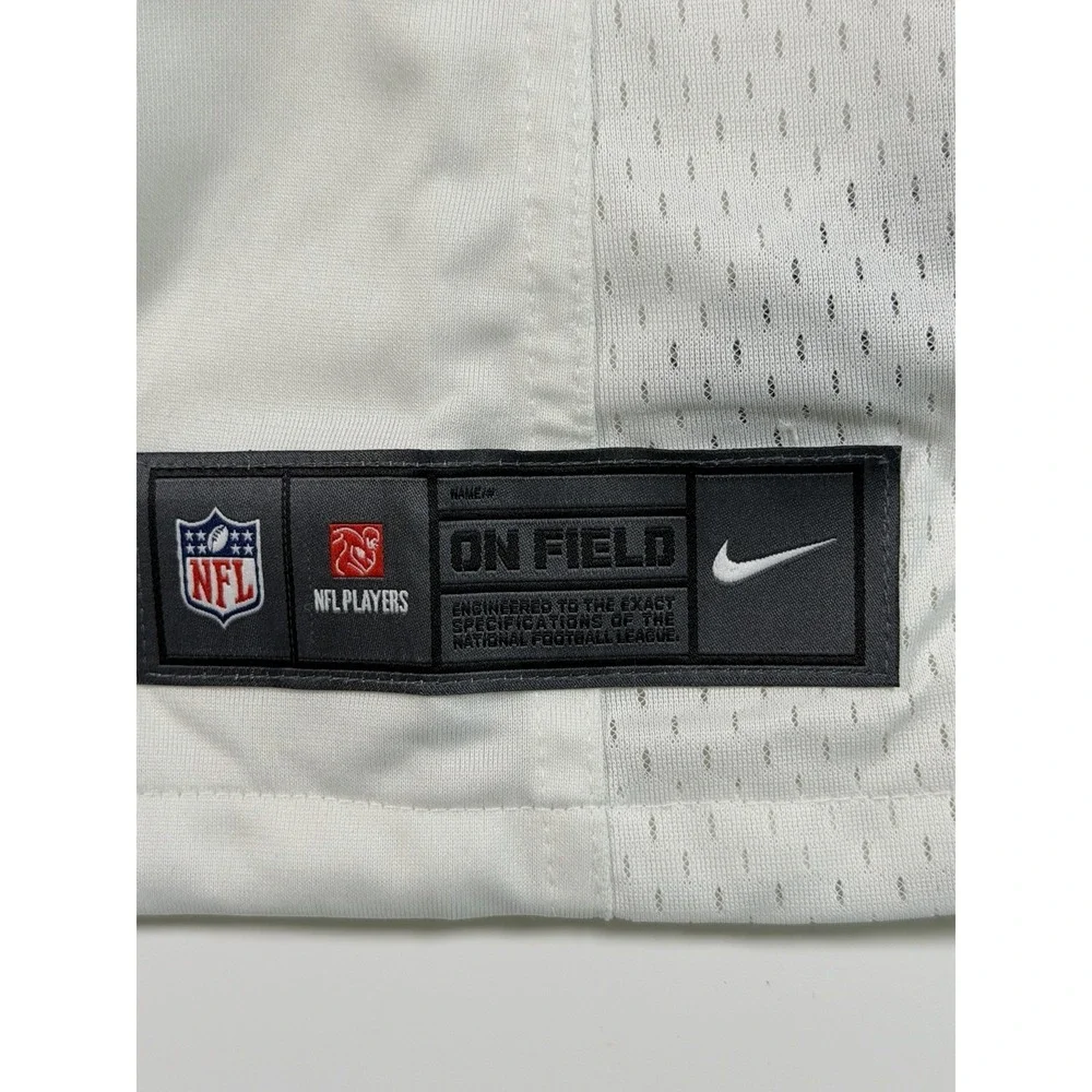 NIKE NFL CAROLINA PANTHERS JEREMY CHINN #21 JERSEY WOMEN'S SIZE MEDIUM WHITE